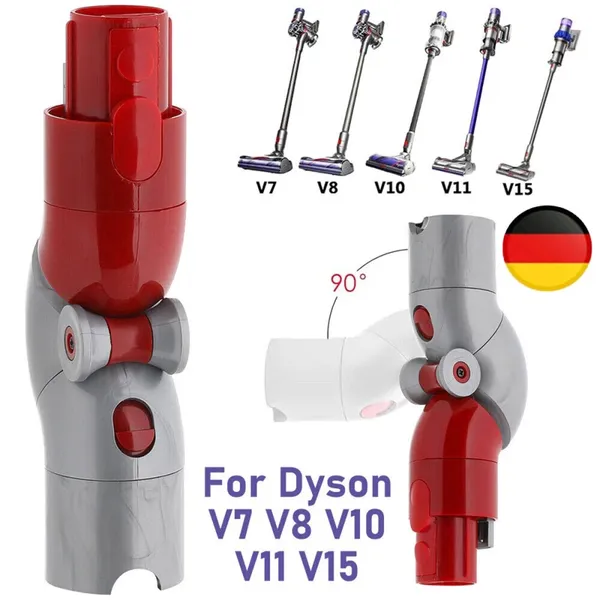Staubsauger-adapter Für Tiefgelegene Bereiche Quick Release V7 V8_voghion.com