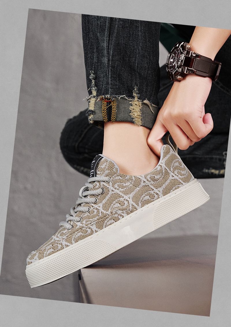 Chaussures décontractées pour hommes, grandes tailles, tendance chinoise chic, respirantes, confortables, simples, pour étudiants, 2024_voghion.com