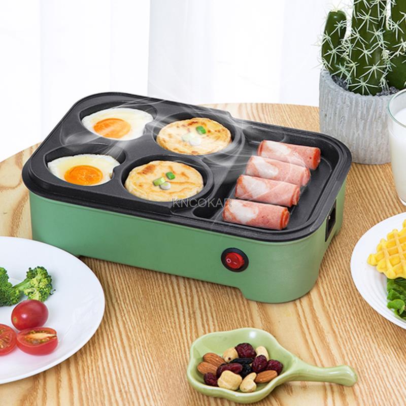 Electric Eggs Roasted Hamburger Machine Red Beans Cake Crepe Maker Mini Pie Pancake Baking Fried Egg Omelette Frying Pan_voghion.com