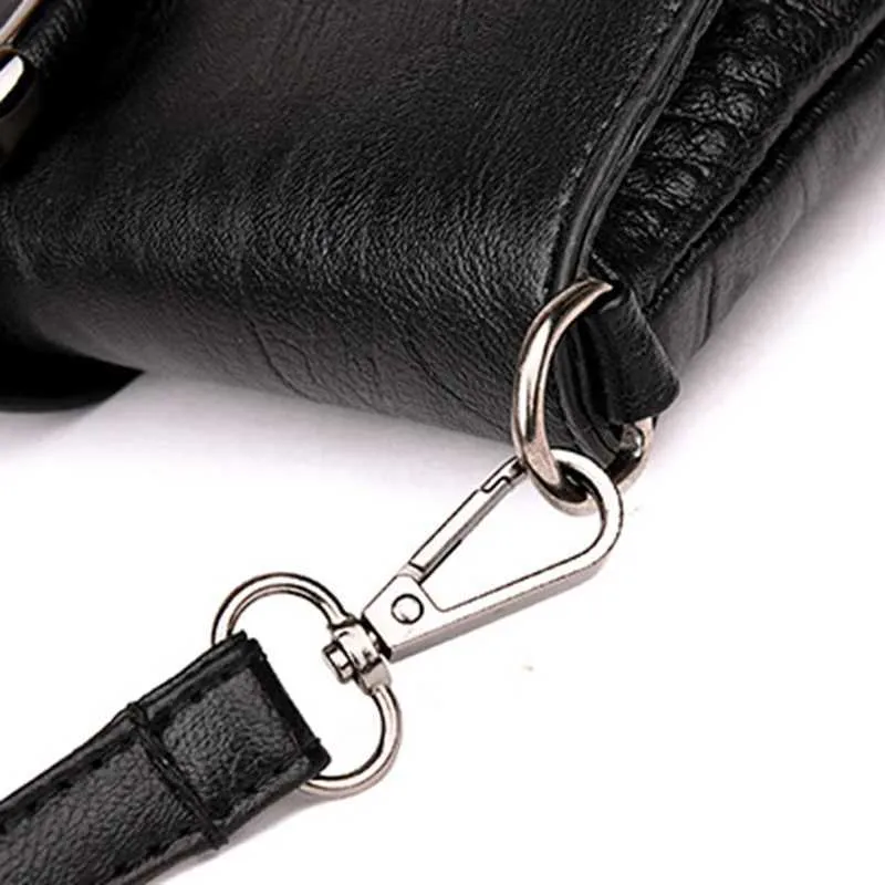 Borsa a mano elegante da donna con stampa pitone e tracolla_voghion.com