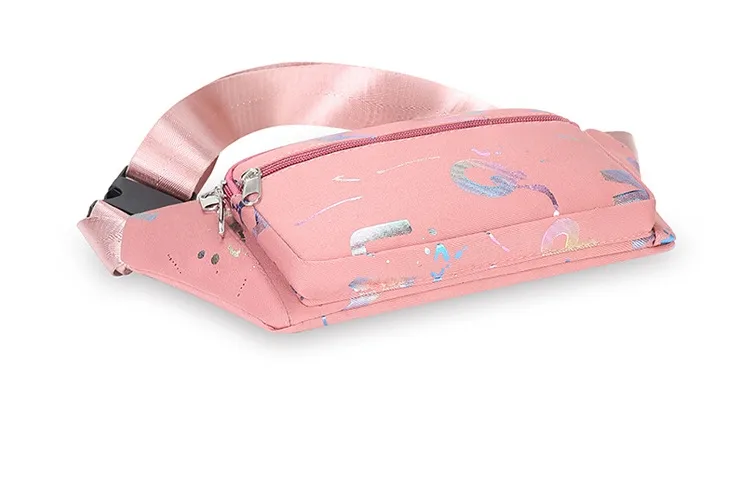 Marsupi da donna con stampa bronzata, cintura alla moda, borse a tracolla, marsupio da corsa, viaggio, allenamento_voghion.com