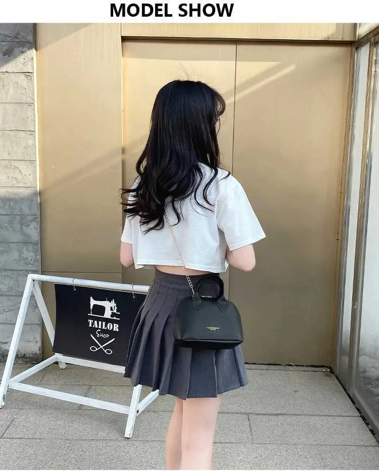 Mode Frauen Schulter Designer Shell Damen Handtasche große Kapazität Umhängetaschen Vintage PU Leder Totes_voghion.com