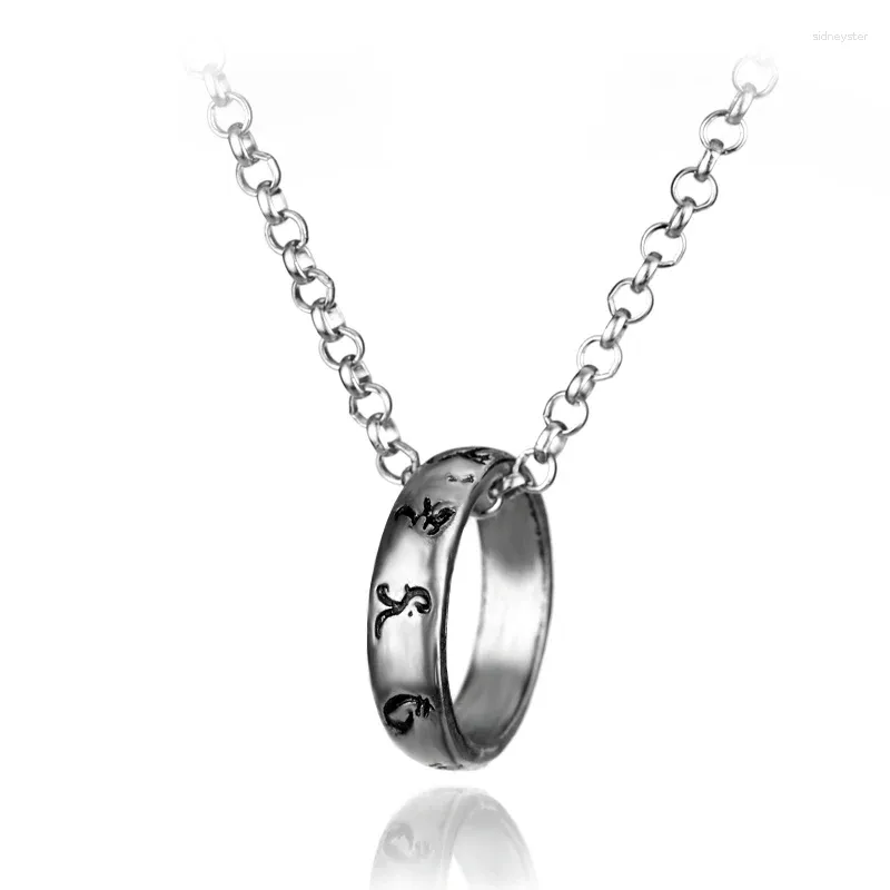 Chains Vintage City Of Bones Necklace Antique Round Pendant Morgenstern Merch Alisher Necklaces Chain For Women Men_voghion.com