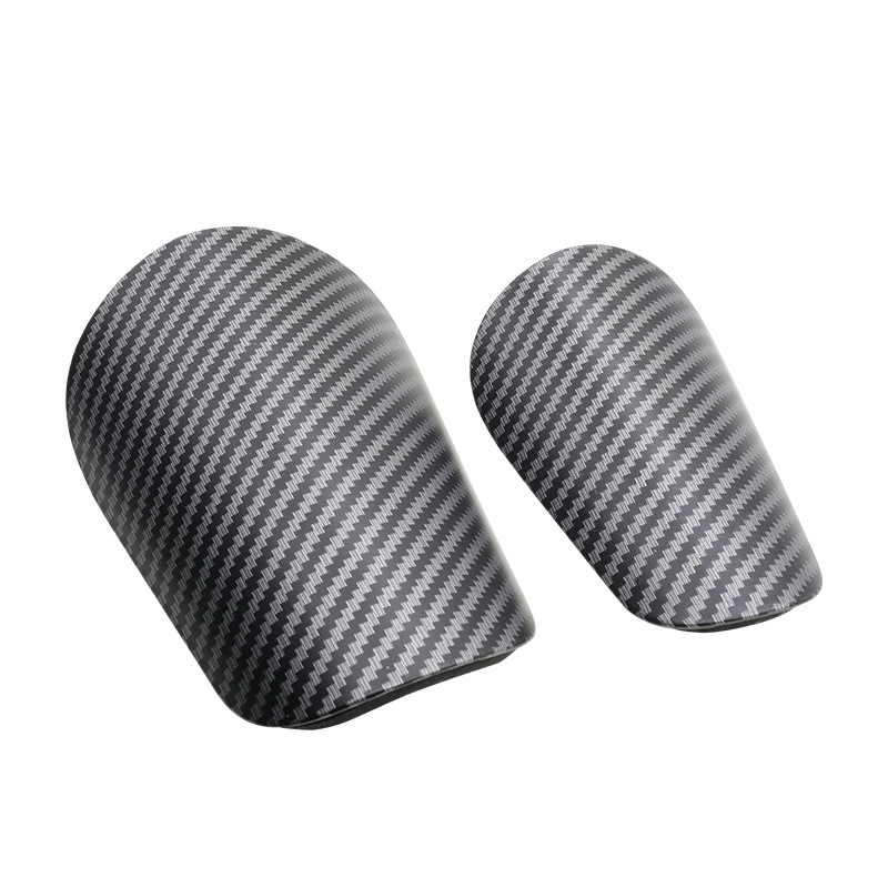 Plaque de protection de jambe de football en fibre de carbone, plaque de protection de sport légère et dure, plaque de protection professionnelle de compétition pour enfants et adultes