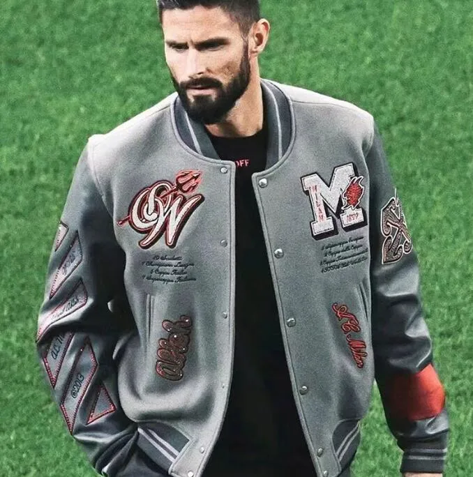 New Coat Heavy Industry Embroidery Beaded Trendy Brand Jacket Casual Sports Baseball Jersey for Men_voghion.com