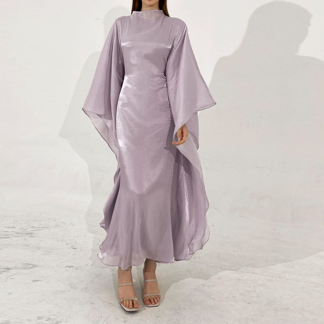 Ropa de mujer 2024 nueva abaya árabe de Oriente Medio falda larga para mujer túnica de Dubái vestido turco suelto