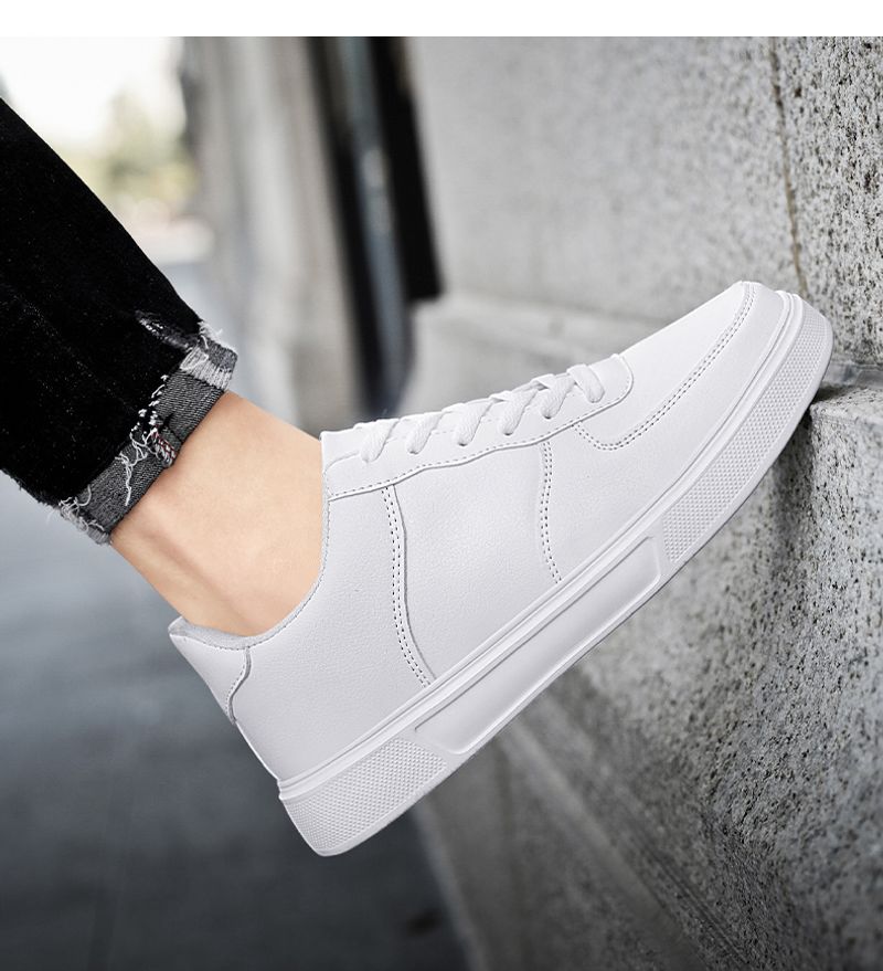Hot Sale Classic White Women Comfortable Low-top Skateboard Sports Shoes Men Leather Sneakers Trainers Basket Homme_voghion.com