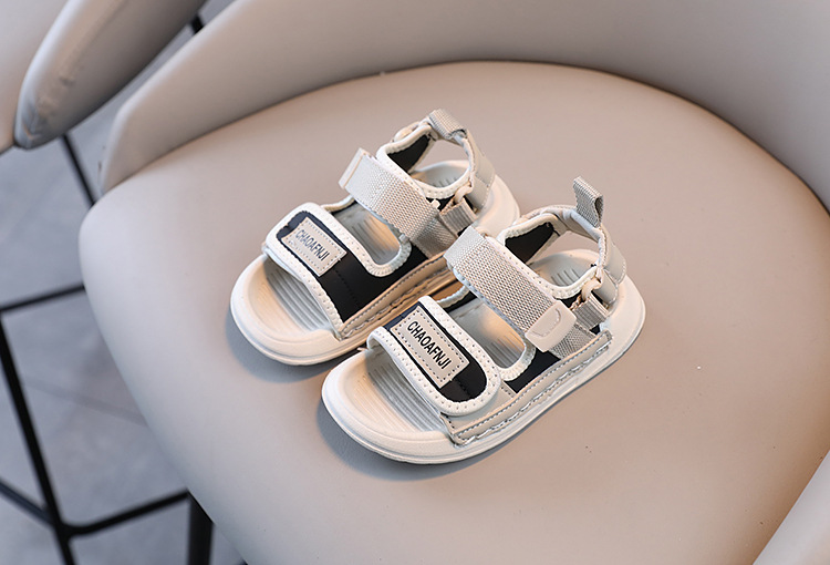 2024 Sandali sportivi nuovi estivi Scarpe da spiaggia per bambini con suola morbida cucite per ragazzi_voghion.com