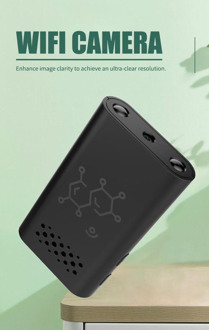 XD uppgraderad trådlös WIFI hemsäkerhet HD night vision mini mobil övervakningskamera_voghion.com