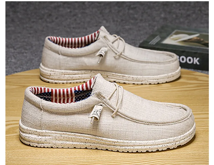 Zapatos planos de lona para hombre, estilo náutico, estilo náutico, para exteriores, informales, para playa, talla grande 48, 230720_voghion.com