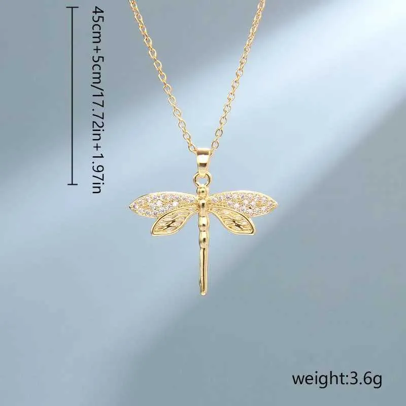 Colliers Dragoy Pendentif Diamant pour Femmes Mode Soleil Planète Oiseau Abeille Insecte Collier Bijoux CollierL2404_voghion.com