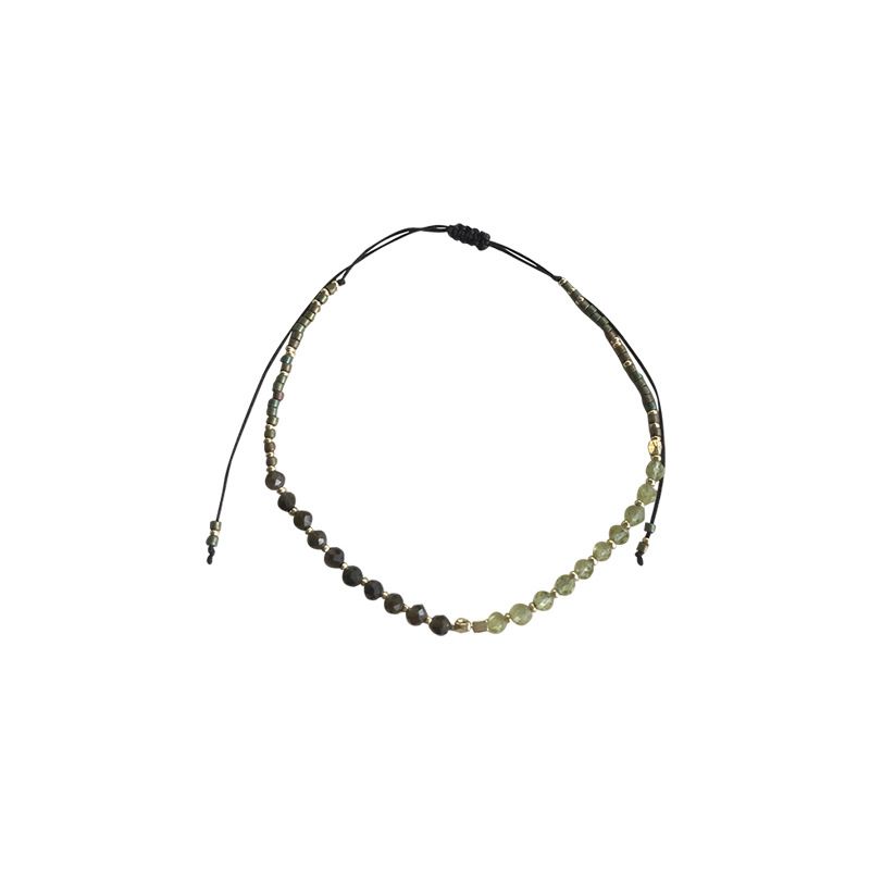 Handmade Chinese Retro Beaded Ins Niche Design Natural Stone Bracelet Accessories 2023 New Style Hand Jewelry_voghion.com