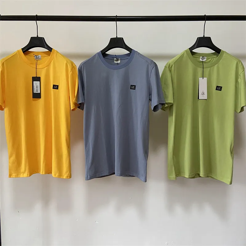 Topkwaliteit Europa Designer Heren T-shirts Dames T-shirts Borduurwerk Katoen Korte Mouw Jonge Studenten Eenvoudige Losse Tops_voghion.com