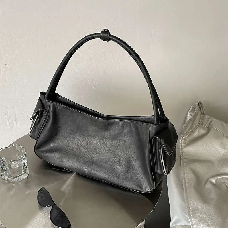Vintage Y2k Women's Underarm Designer Large Capacity Handbag Wallet New Motorcycle and Bicycle Multi Pocket Shoulder_voghion.com