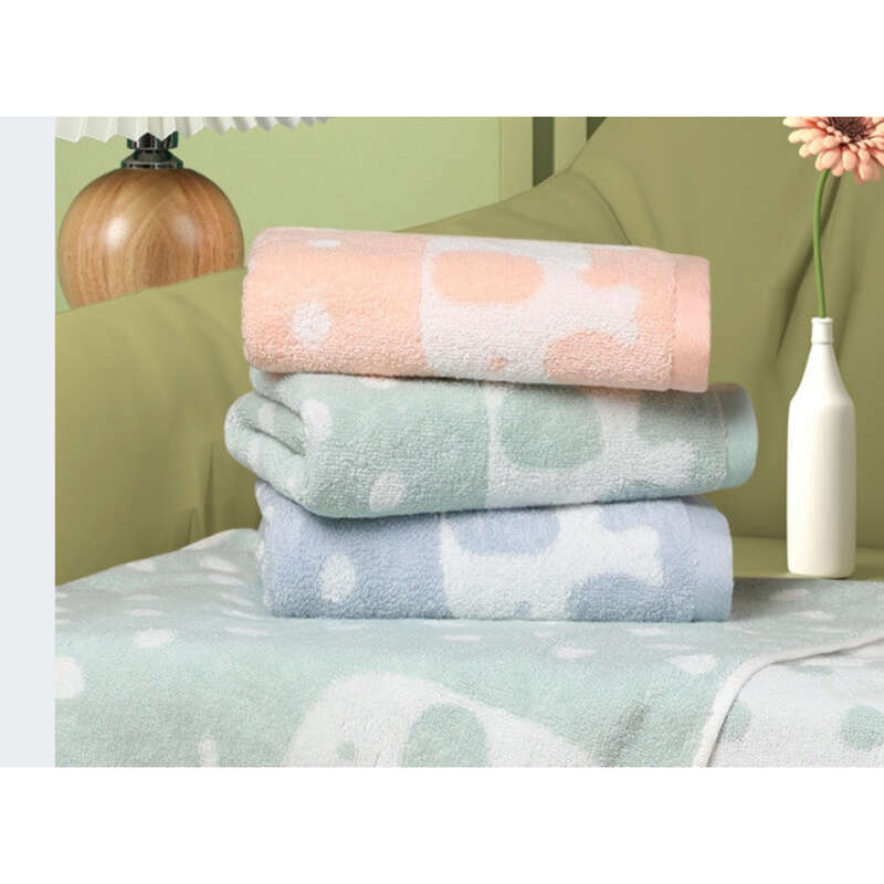 Cotton Thin Towel, Soft And Skin-friendly, Children's Cotton Lightweight Absorbent Towel_voghion.com