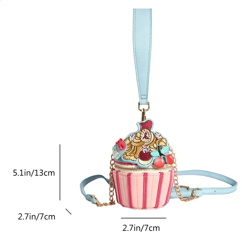 Borsa a tracolla a forma di gelato borsa donna chic e trendy_voghion.com