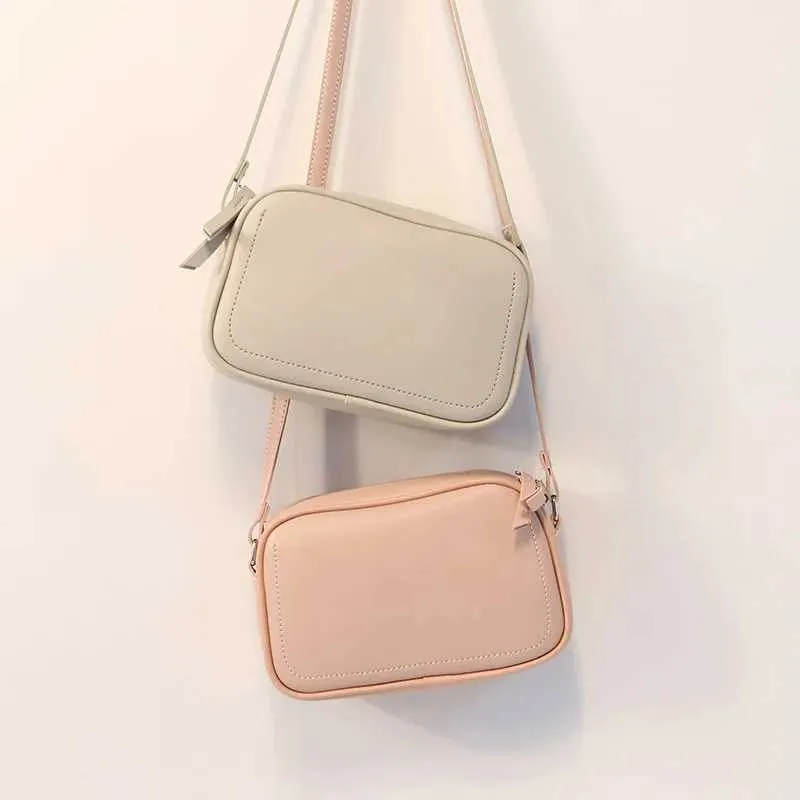 Neue koreanische Version der quadratischen Taschen für Damen, einfache einzelne Schulter, Umhängetasche, modische Sommer-Kleintasche, MiniC241214_voghion.com