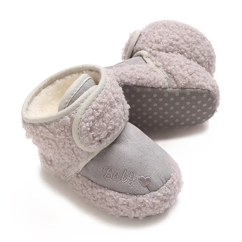 Warm Infant Toddler Crib Snow Boots Soft Comfortable Little Kids Anti-Slip Socks Littlesprouts Newborn Baby Shoes_voghion.com