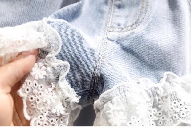 Pantalones cortos de mezclilla para madres e hijos, nuevos modelos de verano para niñas, faldas cortas finas para niñas, pantalones cortos para niñas, pantalones versátiles para niñas_voghion.com
