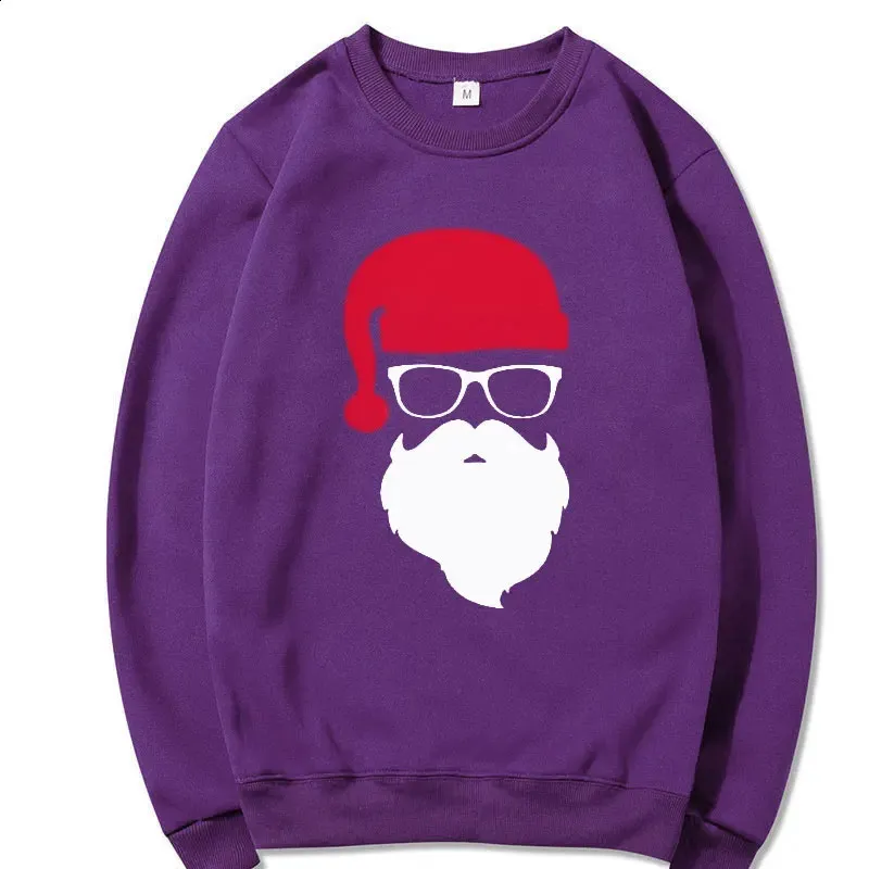 Kapuzenpullover für Herren/Damen, Weihnachtsmann, individuell gestalteter lustiger Reißverschluss, Rundhalsausschnitt, Herbst-Kapuzenpullover, Haruku Street-Sweatshirt 241022_voghion.com