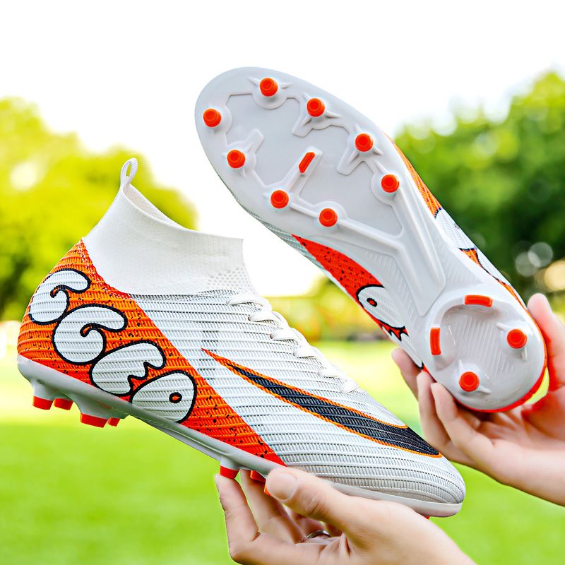 Neuer High-Top-Fußball für Männer, Erwachsene, Studenten, Jugendliche, Wettkampftraining im Freien, rutschfest und_voghion.com