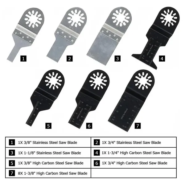 Jeu de lames de scie universelles pour outils de menuiserie_voghion.com