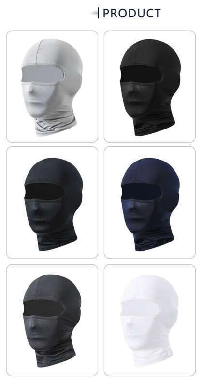 【 1830 People's Collection 】 Summer Headgear With Ice Silk Cooling, Sun UV Protection, Riding Face Mask, Cool, Quick_voghion.com