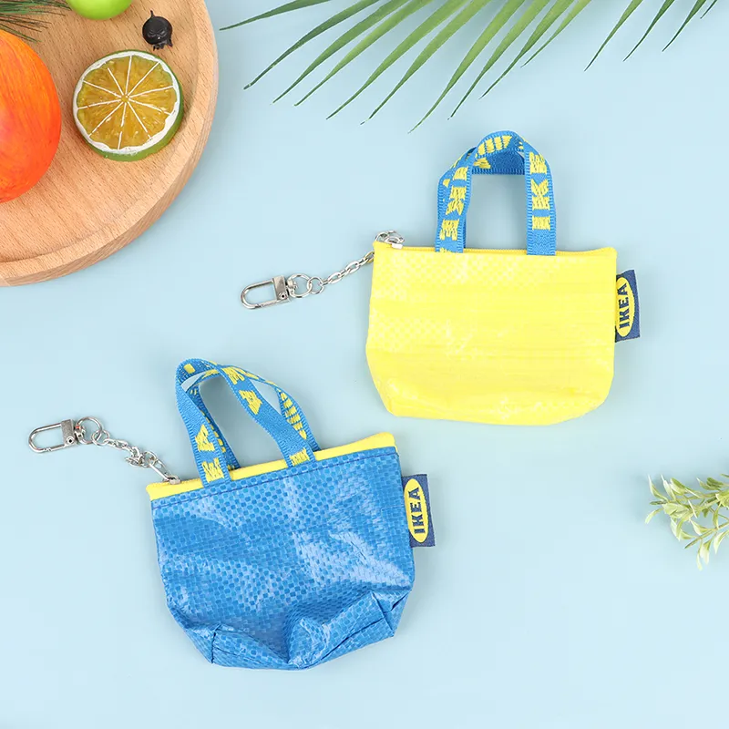 Frauen Mode Geldbörse Mini Brieftasche Geld Beutel Schlüsselring Karte Halter Zip Tasche 1PC_voghion.com