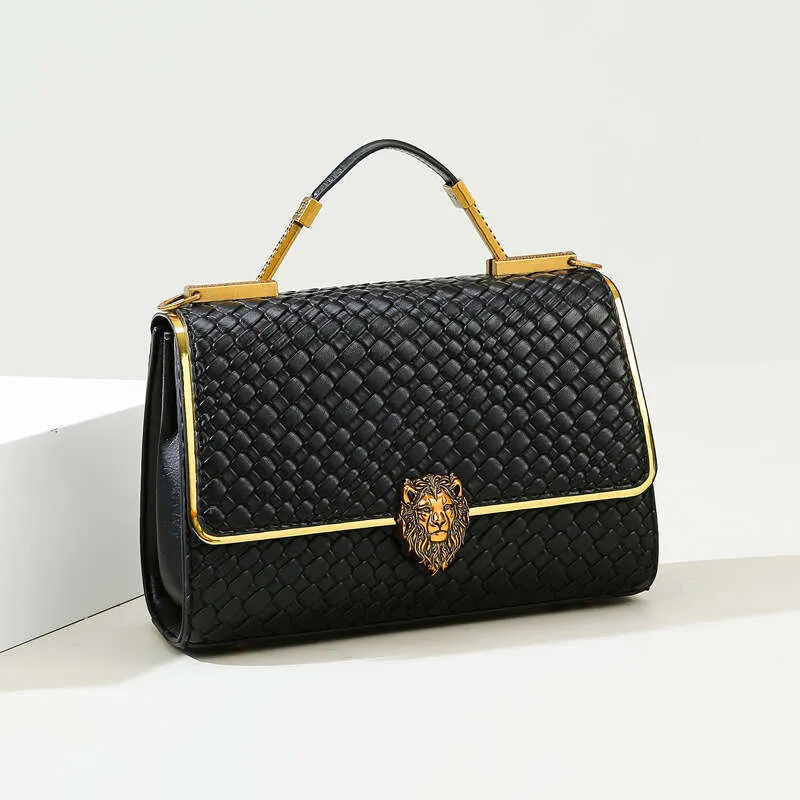 Nová lehká texturovaná tkaná vysoce kvalitní velkokapacitní kapesní dámská crossbody taška s designem pro těžký průmysl_voghion.com