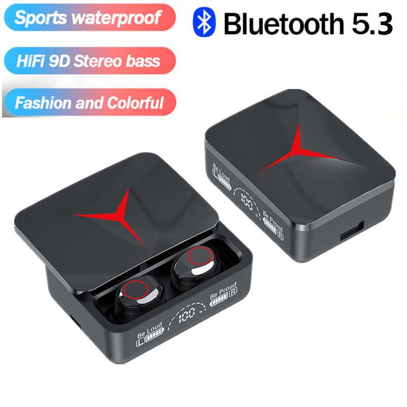 Căști wireless TWS Fone Bluetooth căști HIFI căști stereo cu microfon încărcare pentru jocuri sportive telefoane_voghion.com