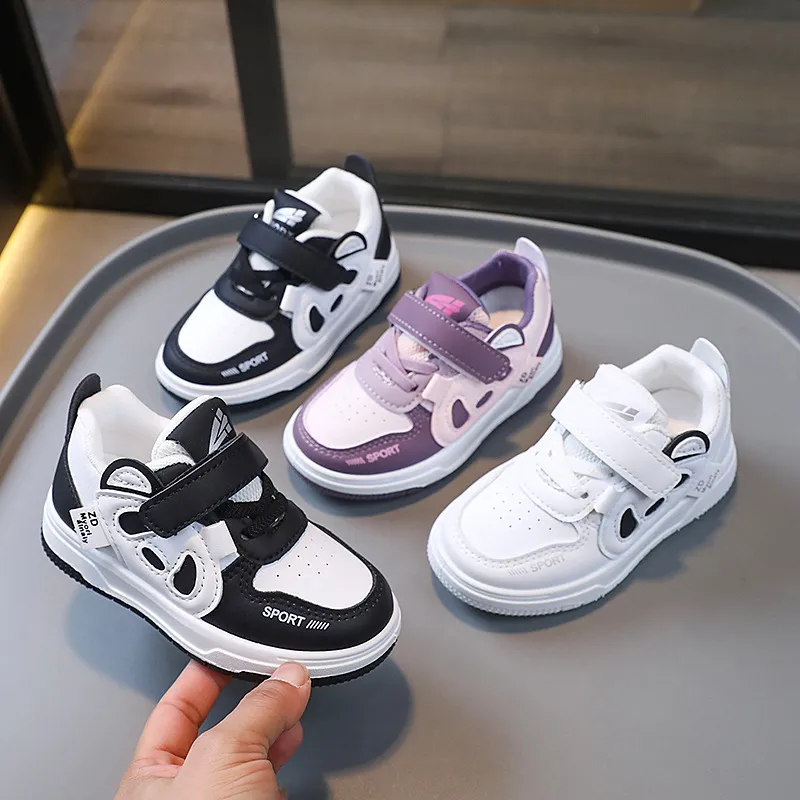 Kids Sneakers for Toddler Cute Cartoon Boys Skate Fashion Soft Sole Girls Cutefeet Comfortable Children Casual Shoes_voghion.com