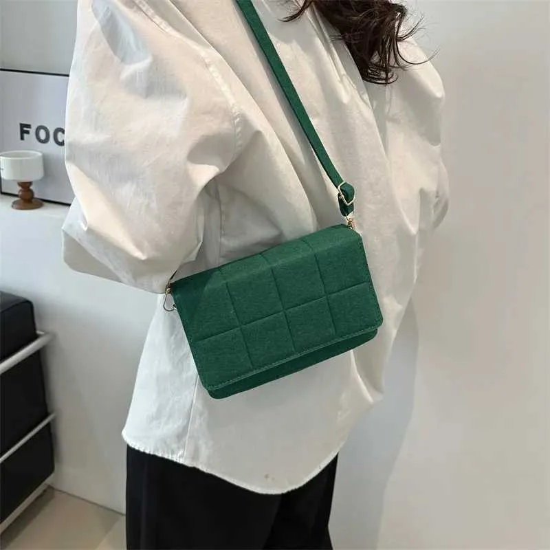 Women's Square Crossbody Bag, Large Capacity Shoulder Handbag_voghion.com