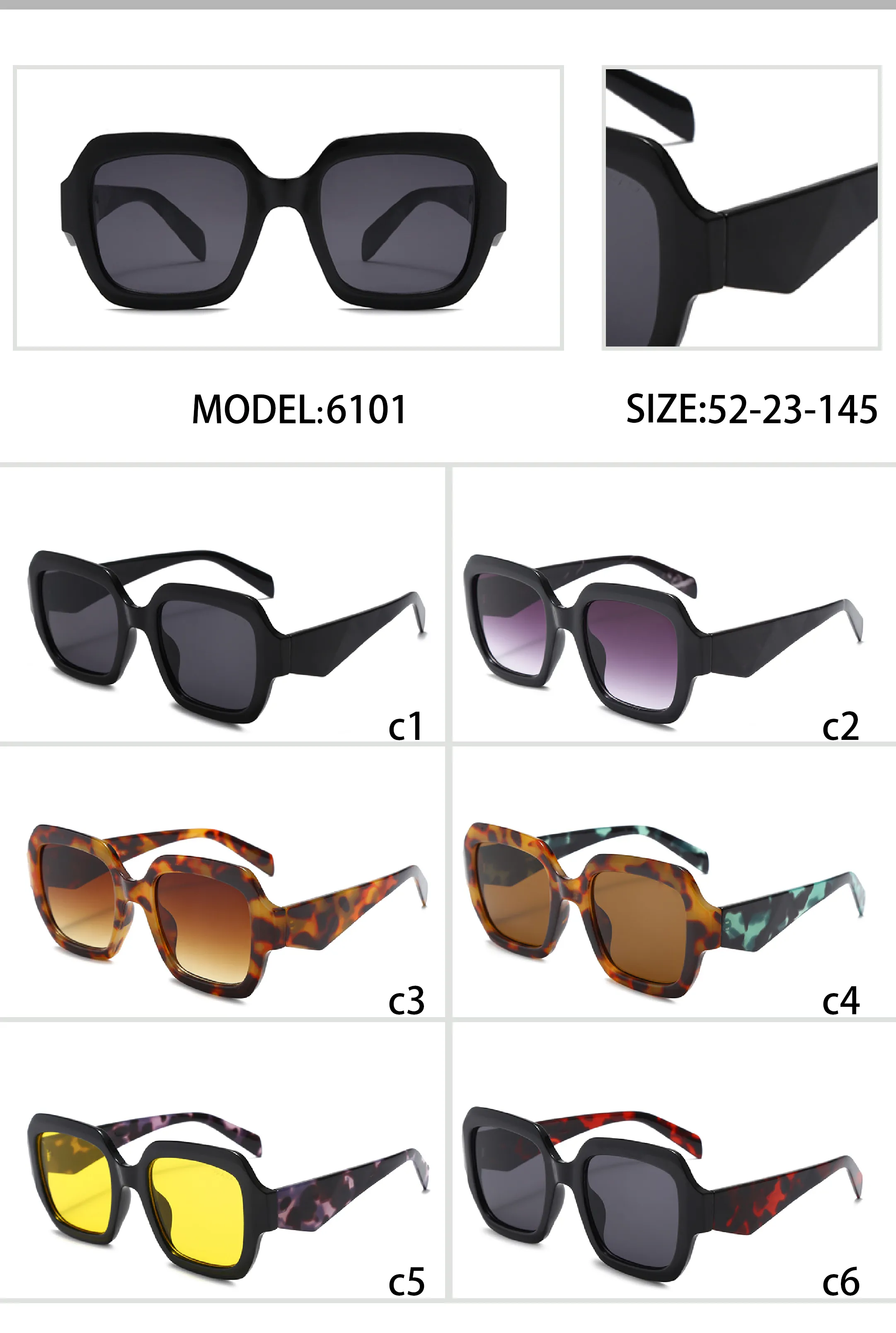Nuevas gafas de sol clásicas versátiles para mujer, de diseñador de alta calidad para hombre y mujer, de múltiples colores._voghion.com