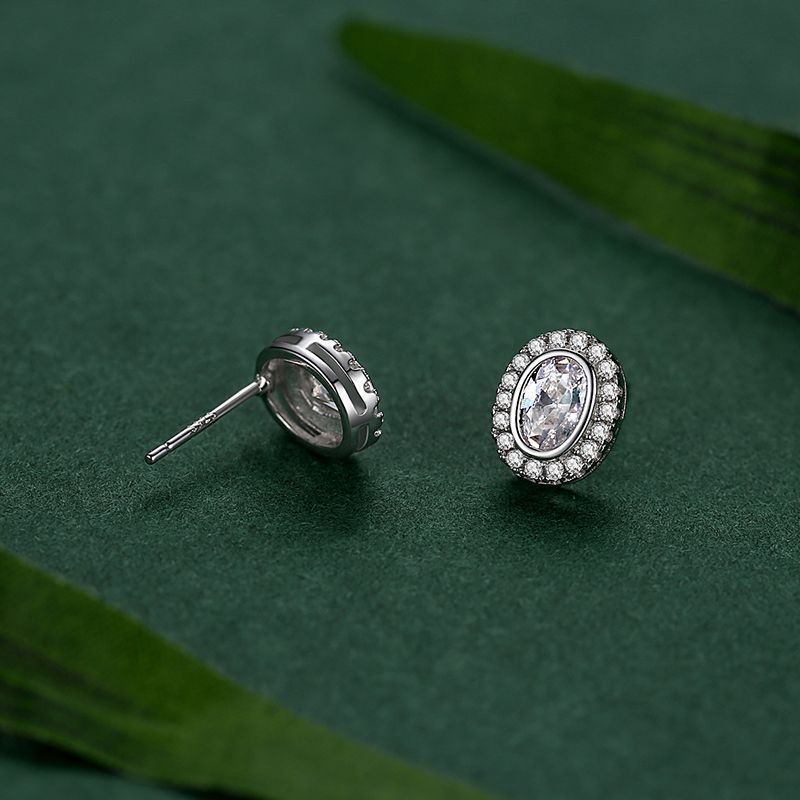  925Zircon Drop Earrings For Women Wedding Party Gifts_voghion.com