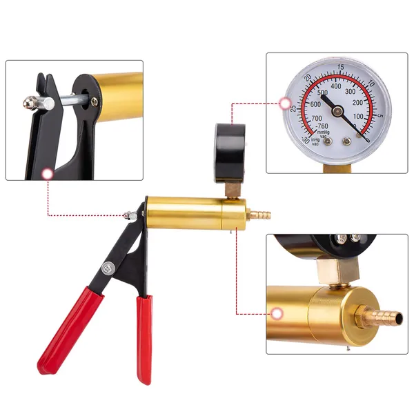 Brake Bleeder Kit 2-in-1 Vacuum Pump Tester And Clutch Bleeding Tool_voghion.com