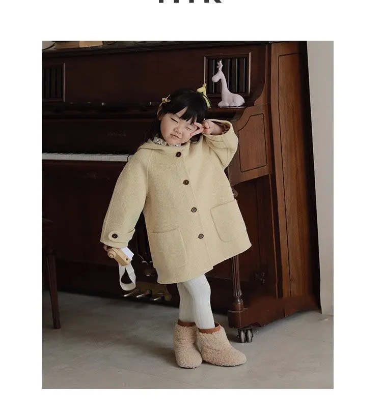 Småbarn Snökomposit Varm Lammull Happysteps Baby Flickor Pojkar Mode Barn Vinterskor Stövlar Storlek US6C-US1Y_voghion.com