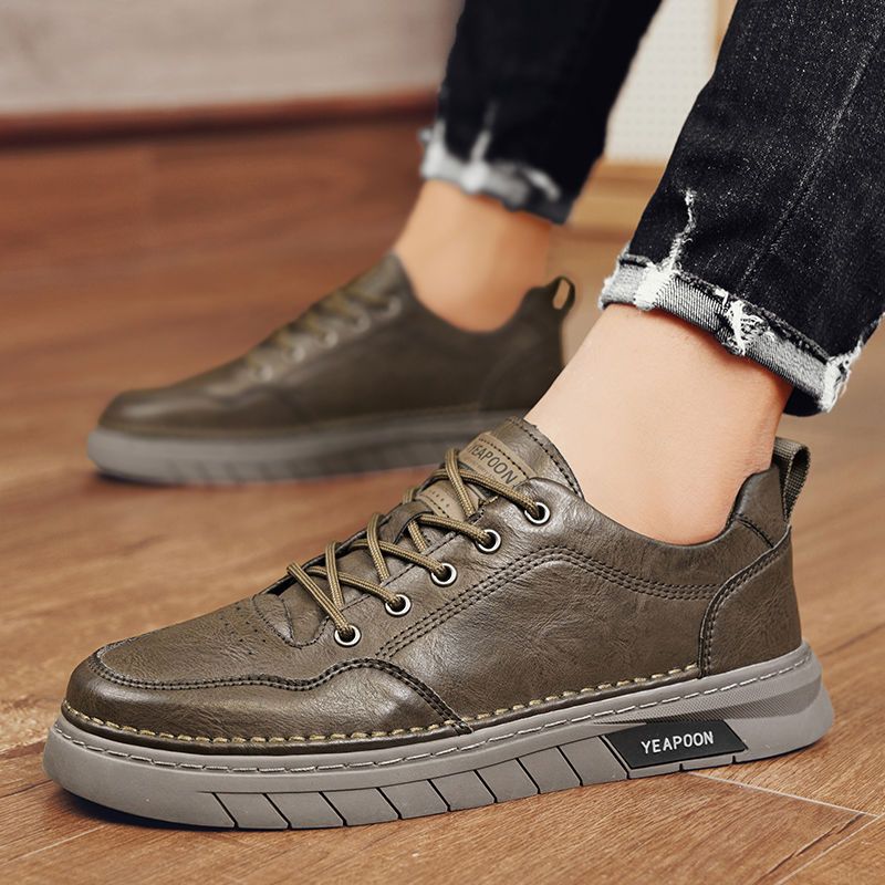 Herren modische, lässige, vielseitige Business-Lederschuhe für Herren, 2024 neuer Trend, Top, rutschfest, verschleißfest, niedrig_voghion.com