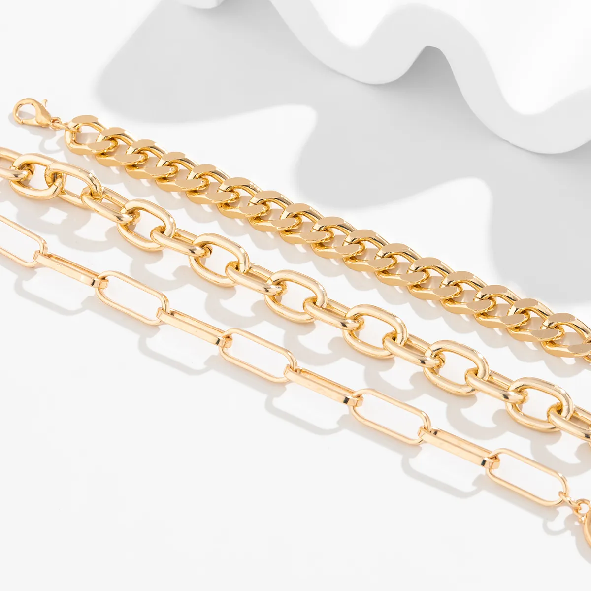 Ledarmbånd Kvinder Unik Perle Armbåndssæt Håndledskæde Stilfuldt Tilbehør Mode Anime Tilpassede Smykker_voghion.com