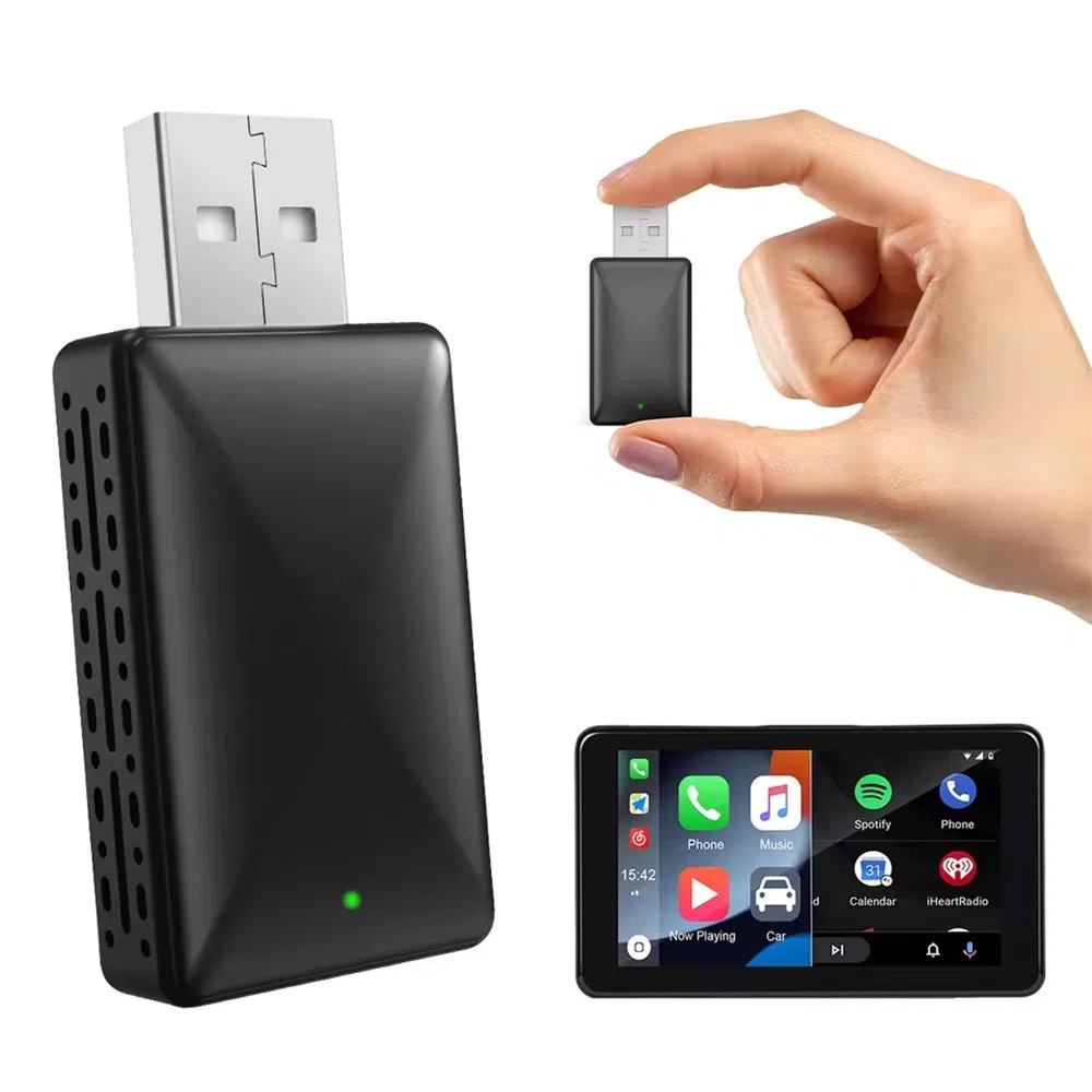 2-in-1 Wireless CarPlay Android Auto Adapter USB-Dongle_voghion.com