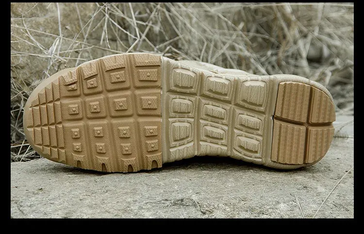 Uomo Donna Ultraleggero Scarpe da Arrampicata all'Aperto Tattico Allenamento Esercito Estivo Traspirante Mesh Escursionismo Desert Boots 240612_voghion.com