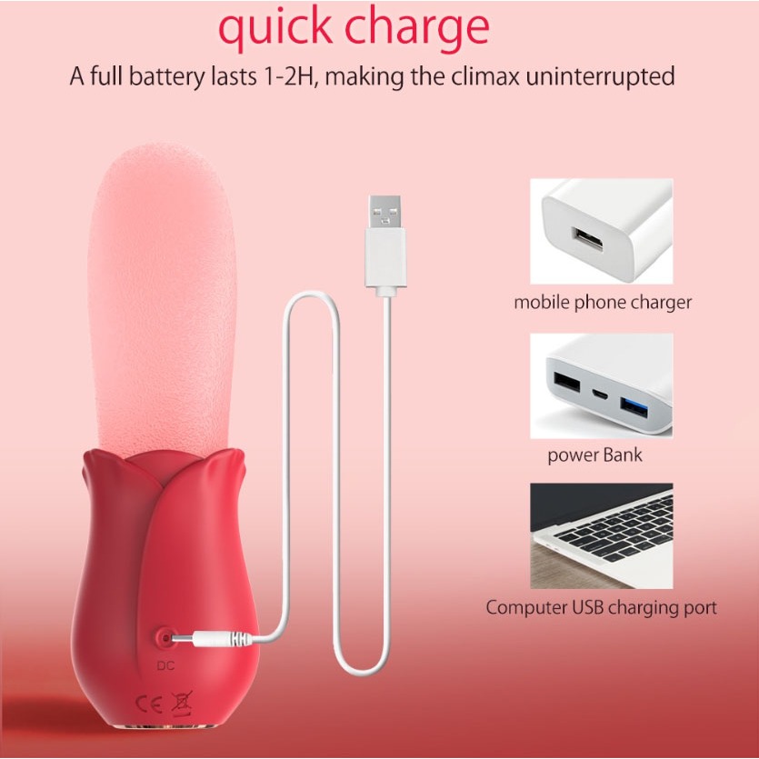 Vibratori realistici rosa a 10 velocità per capezzoli femminili, stimolazione del clitoride, giocattoli sessuali per coppie_voghion.com