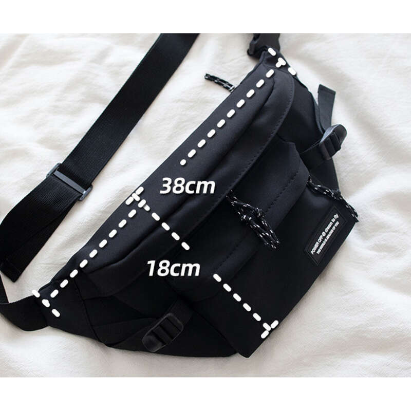 Fashion Crossbody Bag Men Women Street Skateboarding Riding Bag Korean Multifunctional Bag_voghion.com