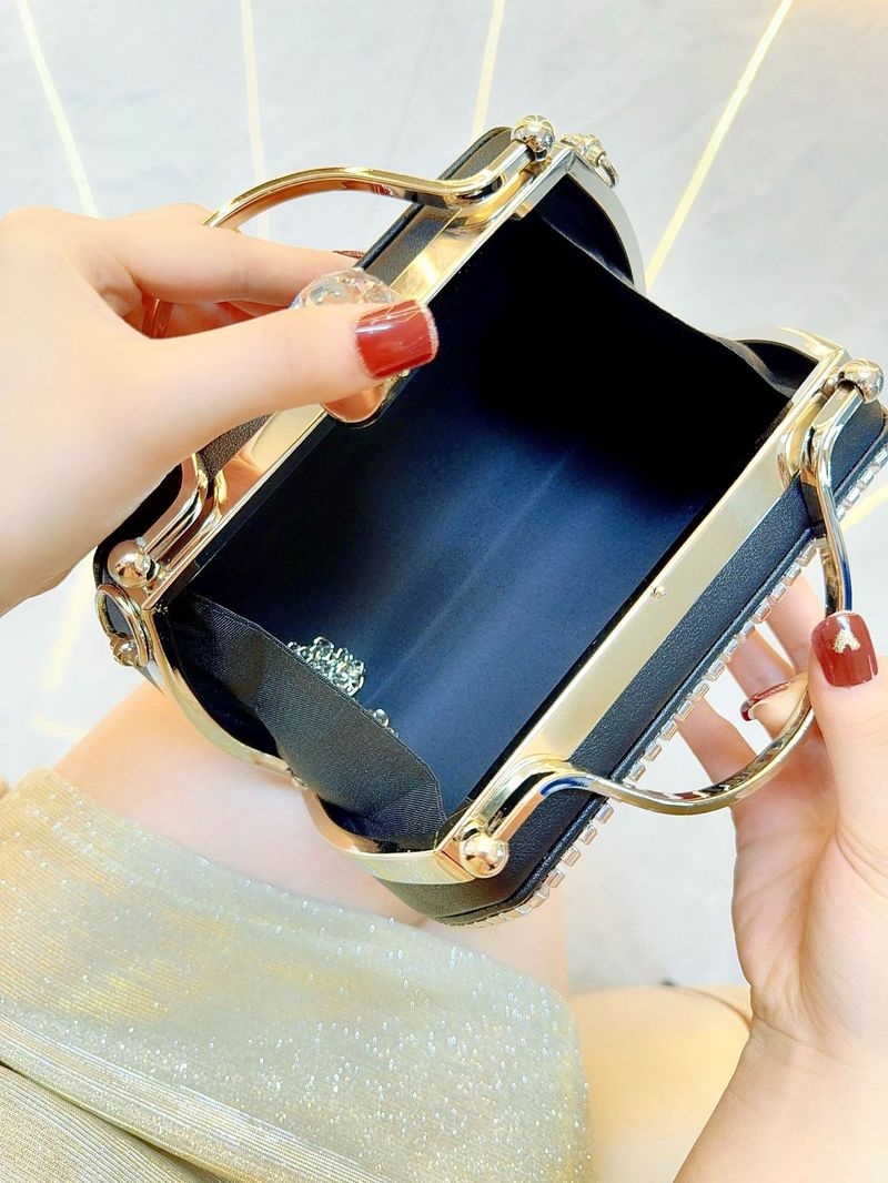 Neue sonnenblumen strass cheongsam frauen handtasche eine schulter schräge spanne abendessen tasche_voghion.com