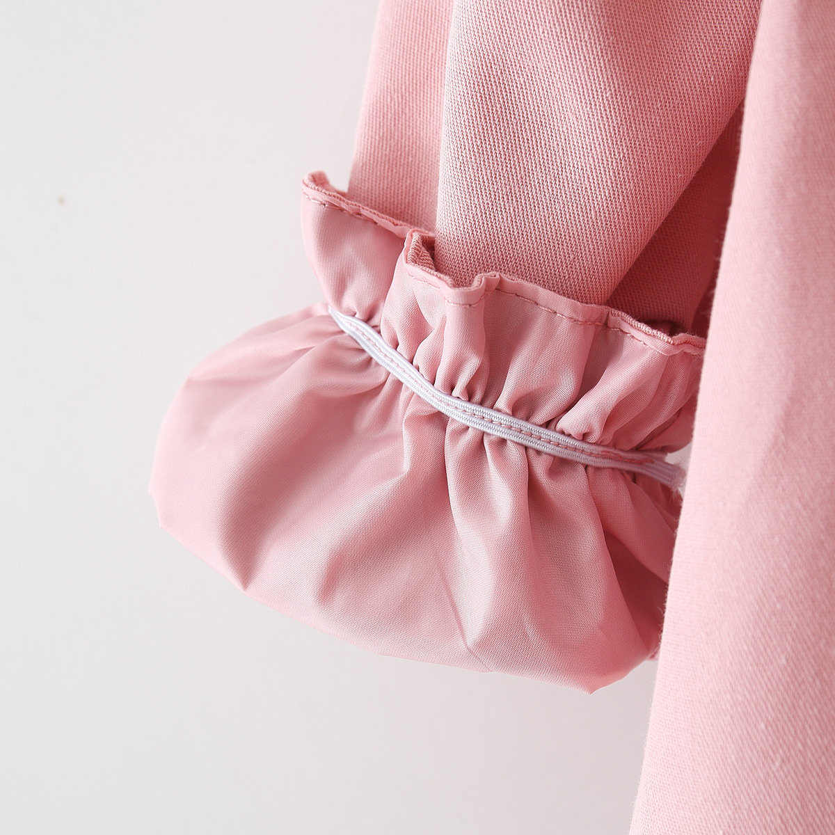 Baby Girl Autumn Coat Lace Doll Collar Trench Coat Trendy Children's Clothing_voghion.com