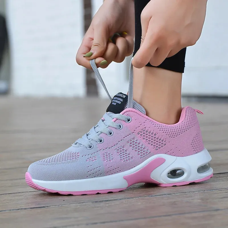 Women Comfortable Ladies Flat Womens Footwear Platform Sneakers Trainers Shoes Woman Mujer 240607_voghion.com