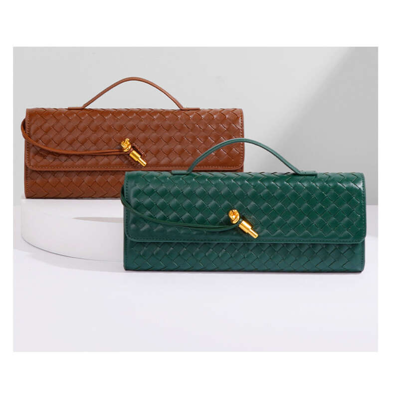 Unique Woven Shoulder Bag With High End, Sophisticated, Handheld, Evening Wear, Versatile Women's Clothing_voghion.com