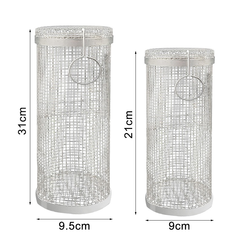 Neu BBQ Grill Korb Edelstahl Grill Im Freien Picknick Camping Grill Kochen Liefert Dicht Einfache Reinigung Licht_voghion.com