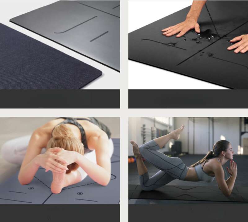 Falling In Love At First Sight! Natural Rubber PU Yoga Mat, Super Intimate For Fitness And Anti Slip_voghion.com