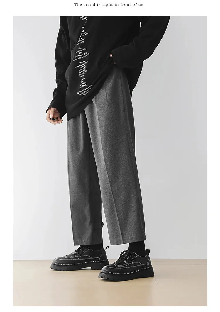 STRONGSHEN Heren Casual Leren Dikke Zool Formele Mode Handgemaakte Brogue Zakelijke Schoenen Oxford Atos Hombre 240614_voghion.com