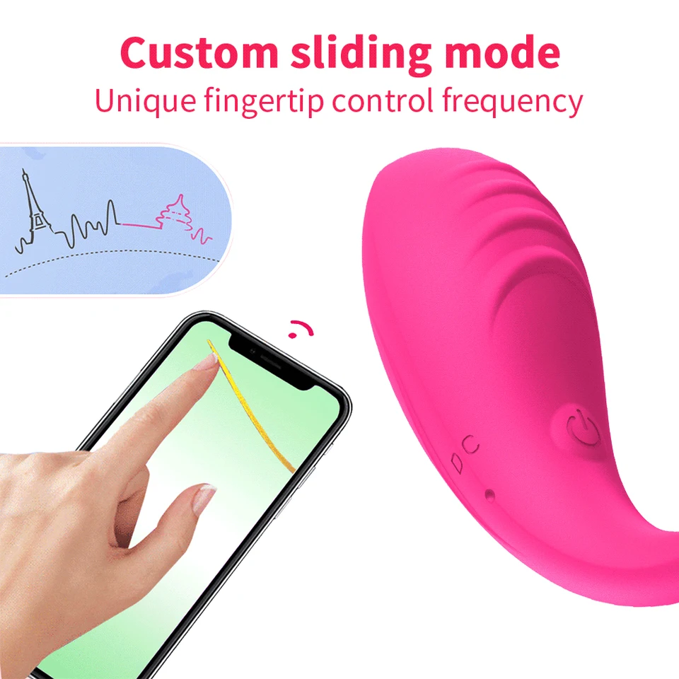 Wireless App Controlled Clitoral Vibrator For Women G Spot Massager_voghion.com